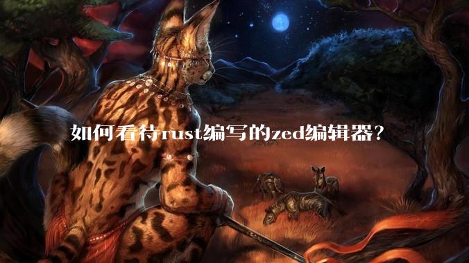 如何看待rust编写的zed编辑器？